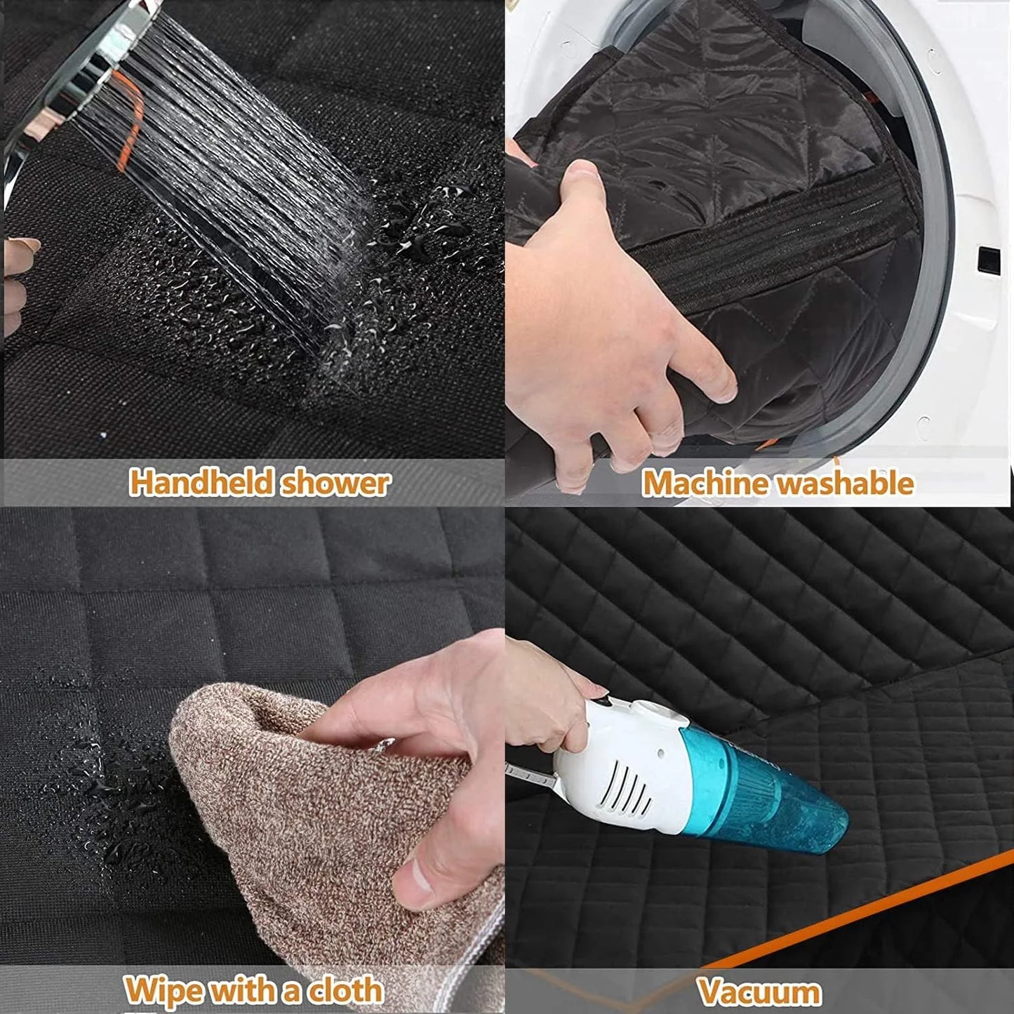 Pet Car Seat Cover — Scratch & Waterproof Protection