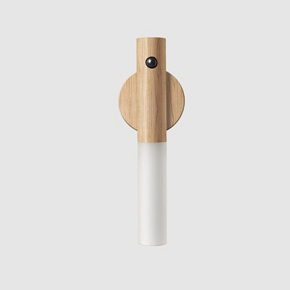 Motion Sensor Night Light — Solid Wood, Magnetic, Rechargeable