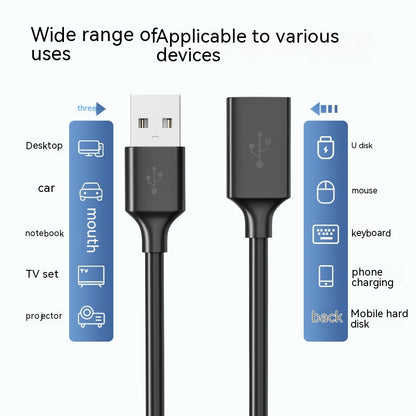 USB Extension Cable 3.0 Male to Female Data Cable Printer